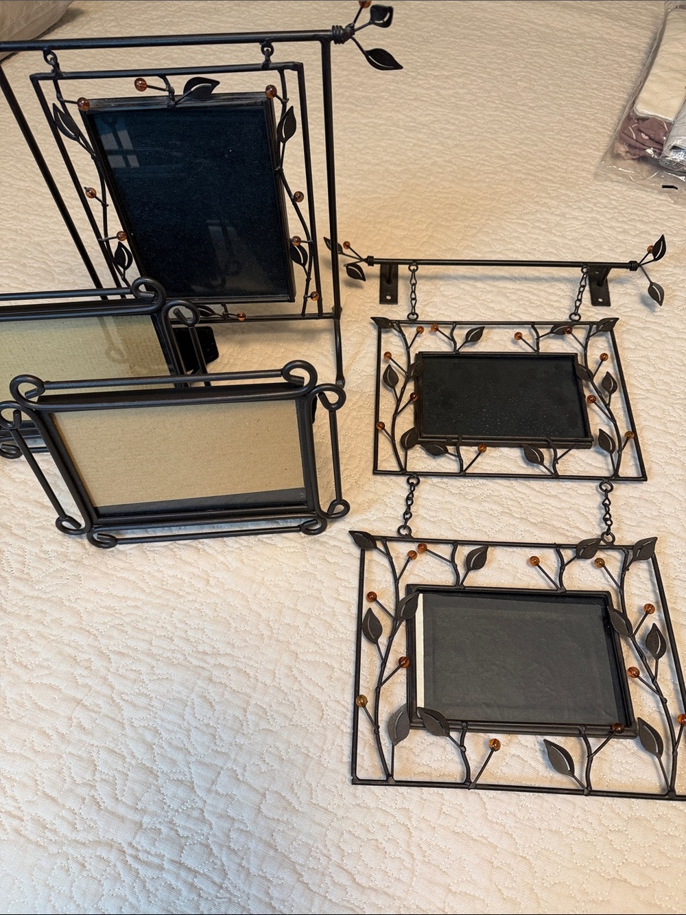 Matching Iron Picture Frame Bundle